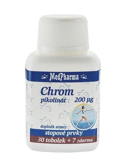 Medpharma Chrom pikolinát 200 mcg 37 tobolek