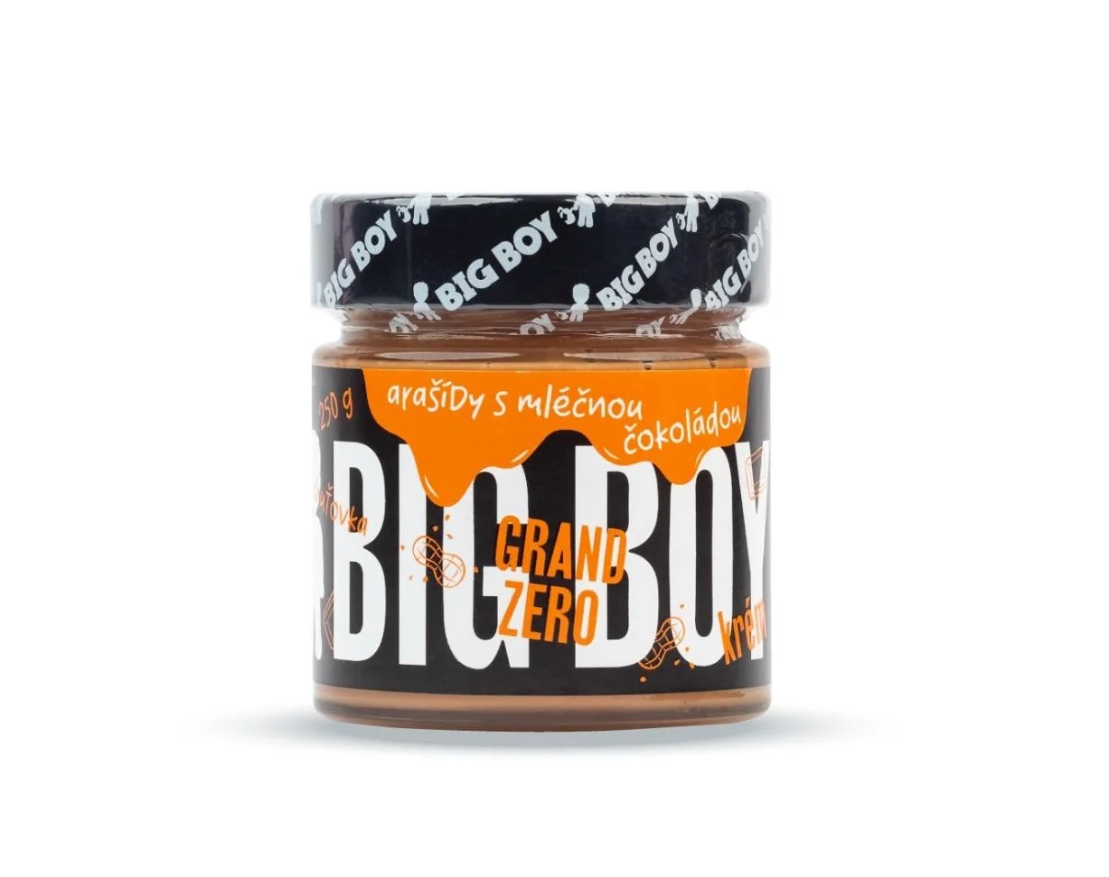 BIG BOY Grand Zero s mléčnou čokoládou 250 g