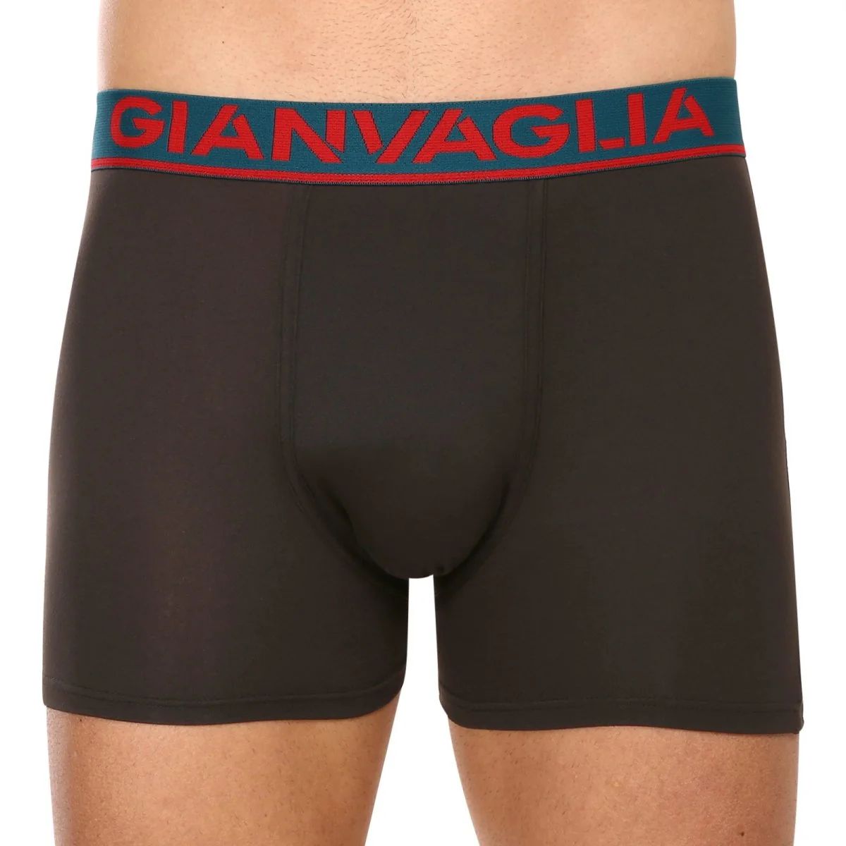 Gianvaglia 5PACK pánské boxerky černé (GVG-5010) M 