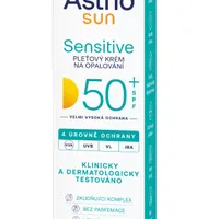 Astrid SUN Sensitive Pleťový krém na opalování SPF50+