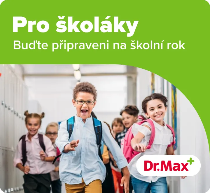 Pro školáky, buďte připraveni na školní rok s výhodnými nabídkami na e-shopu Dr. Max.