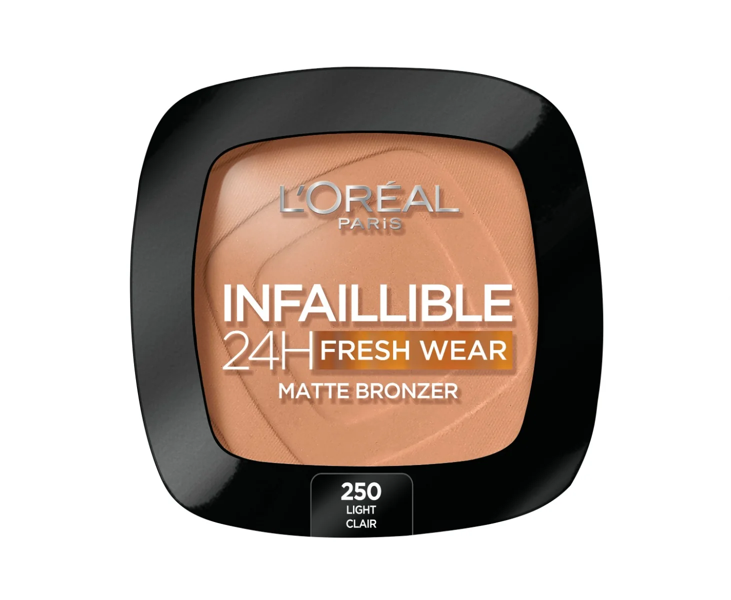 Loréal Paris Infaillible 24H Fresh Wear odstín 250 Light Clair jemně matný bronzer 9 g