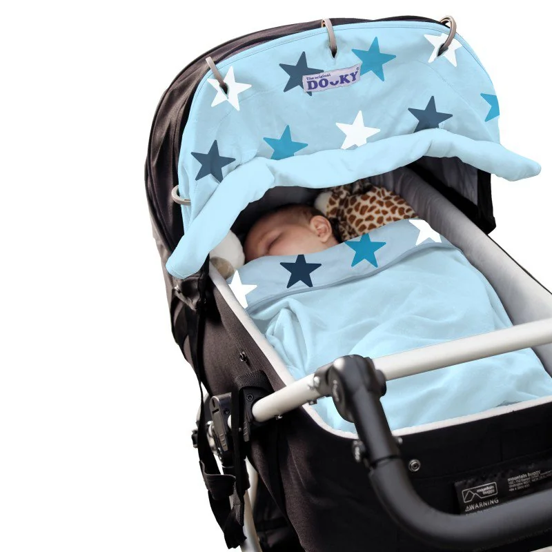 Dooky design clona Baby Blue / Blue Stars 