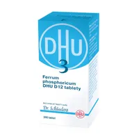 Schüsslerovy soli Ferrum phosphoricum DHU D12