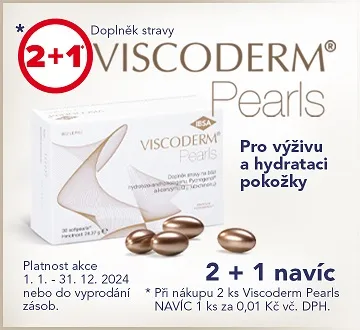 Viscoderm Pearls 2+1 (leden 2024)