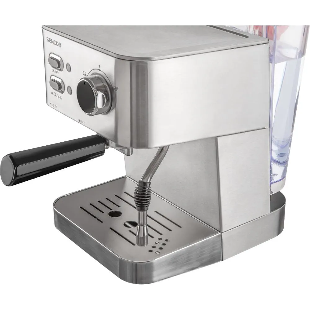 SENCOR SES 4010SS Espresso pákový kávovar stříbrný