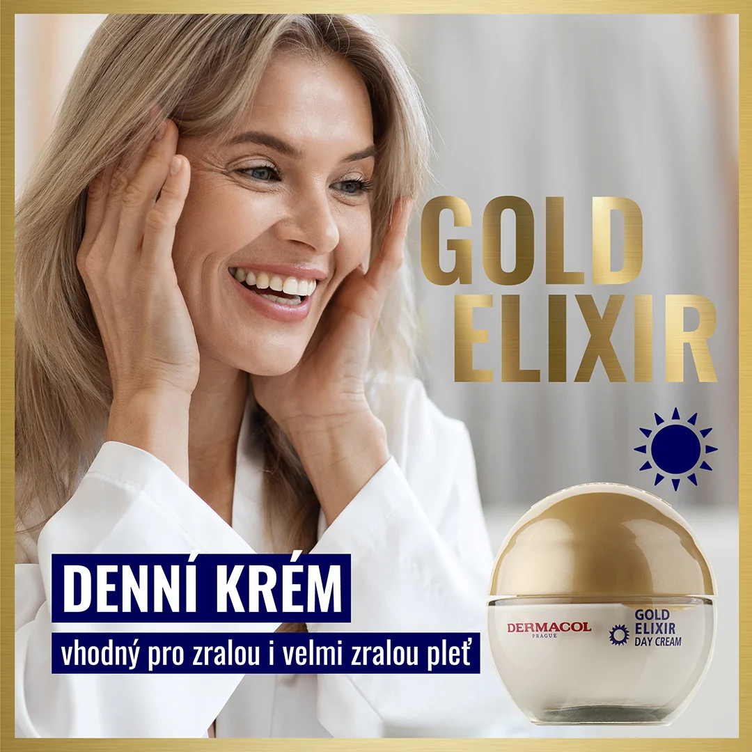 Dermacol Gold Elixir Omlazující kaviárový denní krém 50 ml