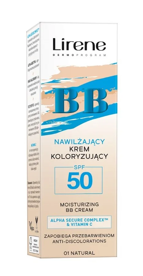 Lirene BB krém SPF50 01 Natural 30 ml