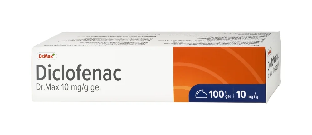 Dr. Max Diclofenac 10 mg/g gel 100 g