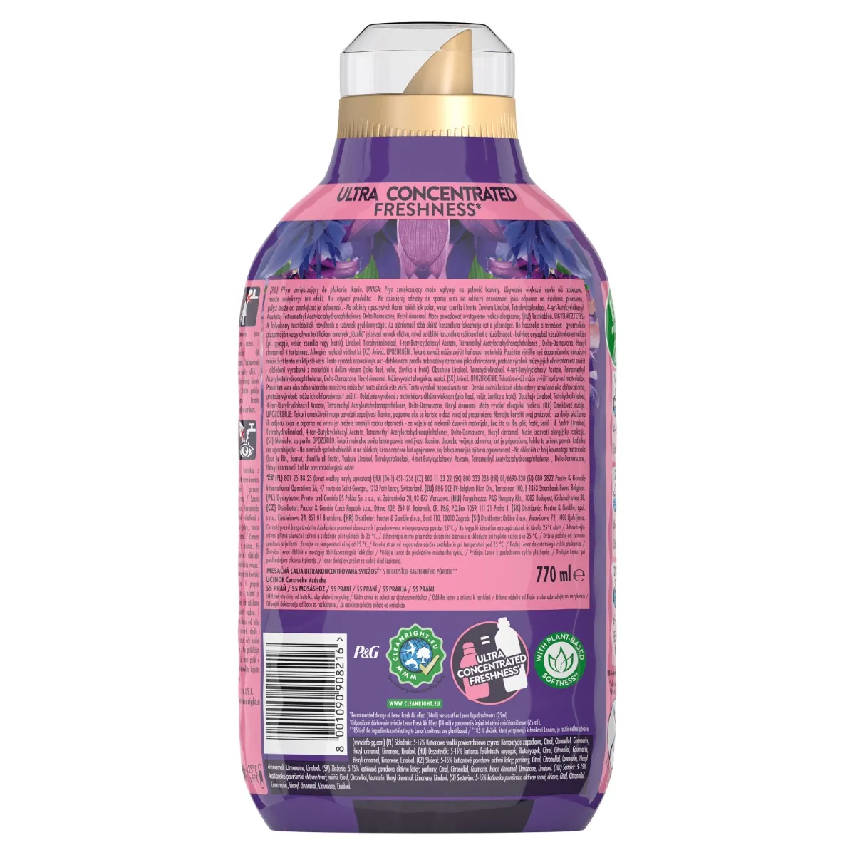 Lenor Fresh Air Aviváž Moonlight Lily 770 ml 55 praní