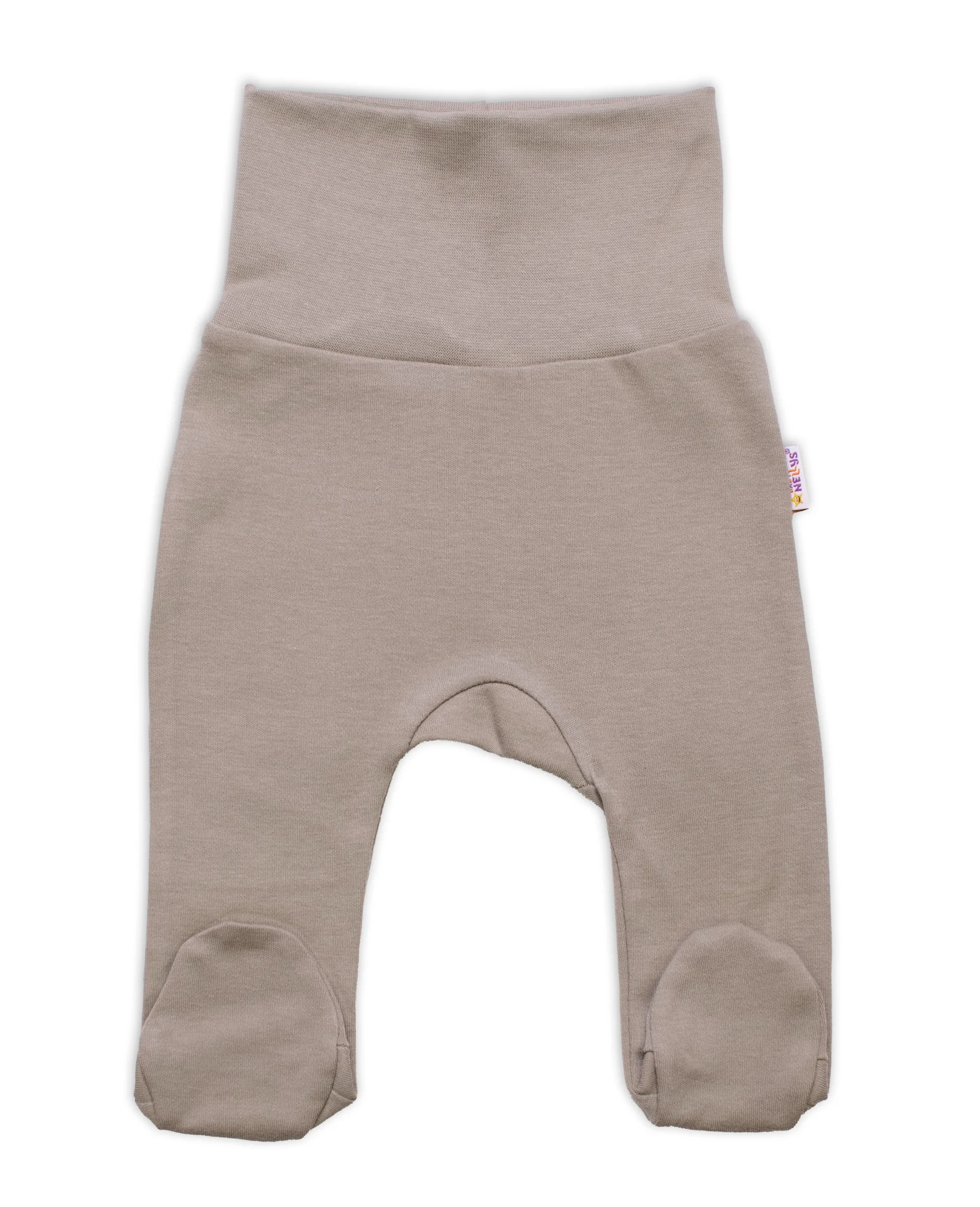 Baby Nellys Rostoucí výhodná sada, 3x polodupačky pro miminko Nature - modrá/béžová/taupe 