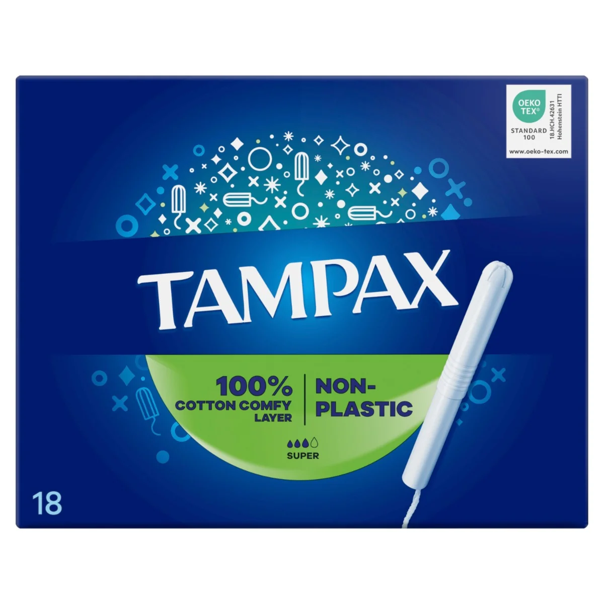 Tampax Super tampony 18 ks