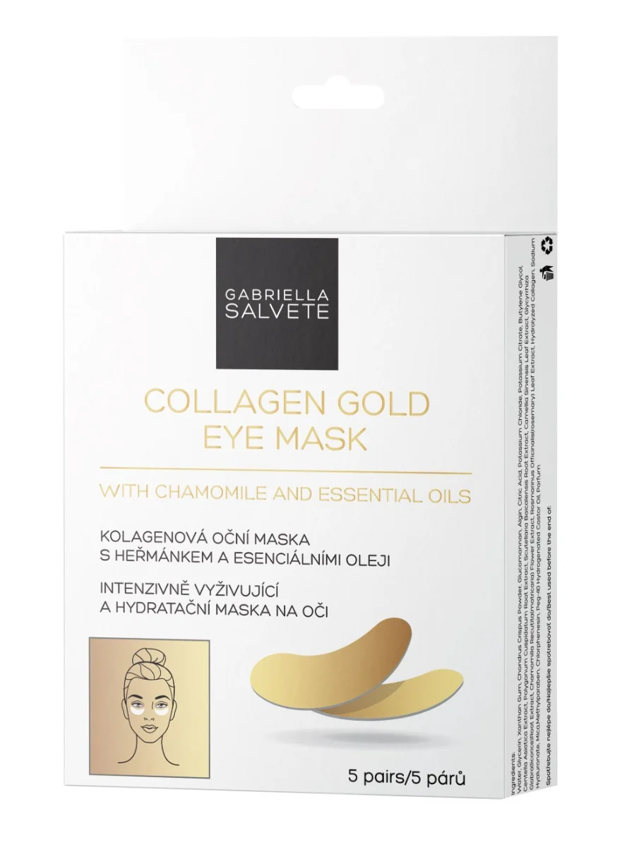 Gabriella Salvete Eye Collagen oční maska 5 párů