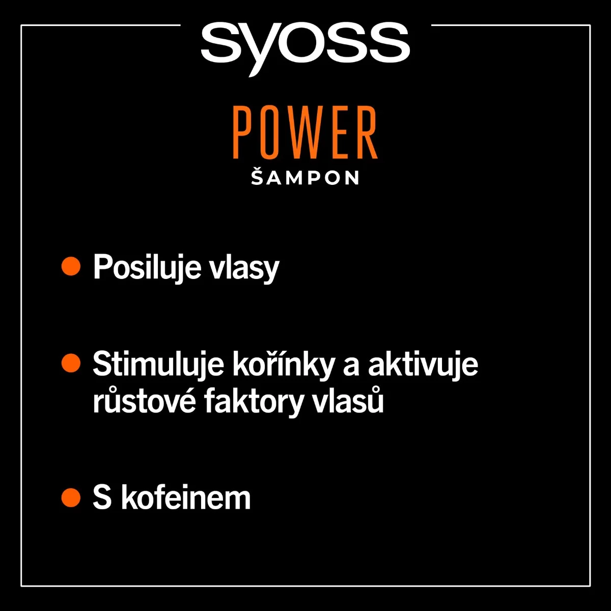 Syoss MEN Power šampon na normální vlasy 440 ml