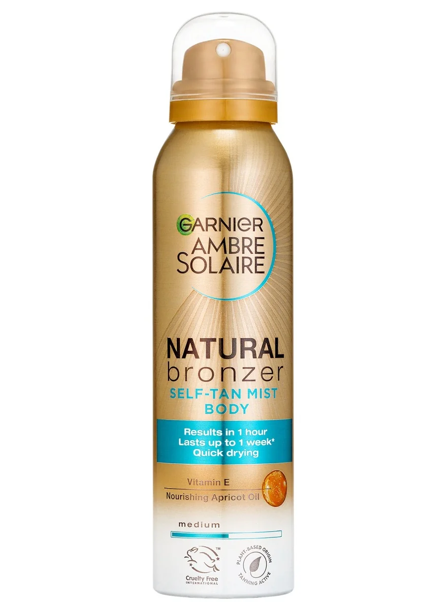 Garnier Ambre Solaire Natural Bronzer samoopalovací tělová mlha 150 ml