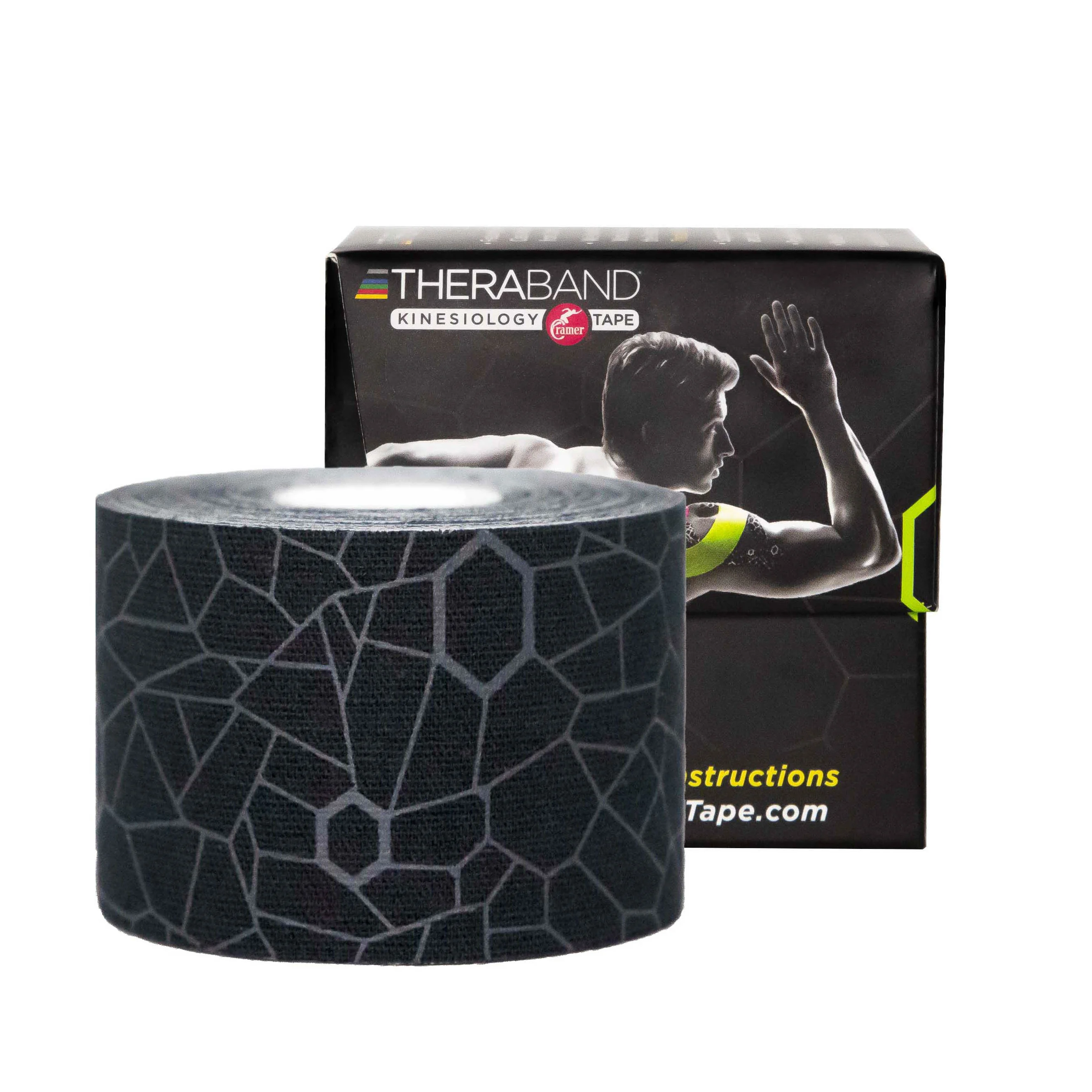 Thera-Band Kinesiology Tape, černá 5cm x 5m 