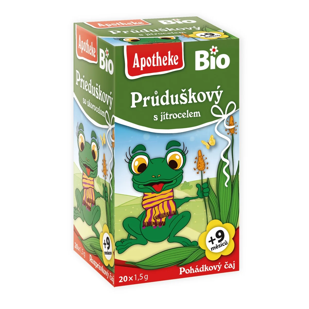 Apotheke Dětský BIO Pohádkový čaj Průduškový 20x1,5 g