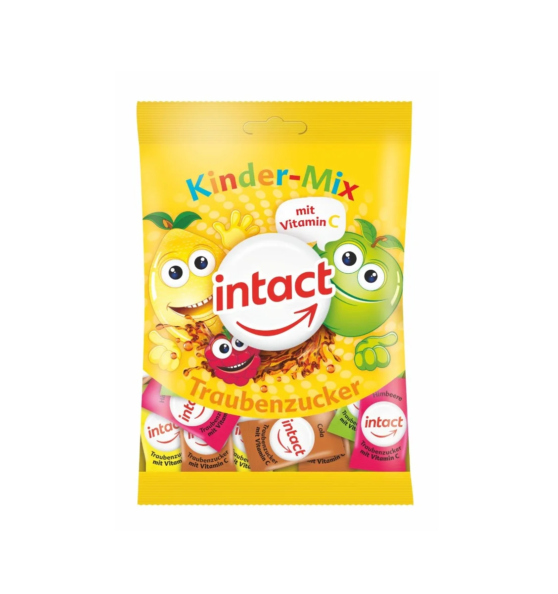 Intact Hroznový cukr Kinder mix 75 g