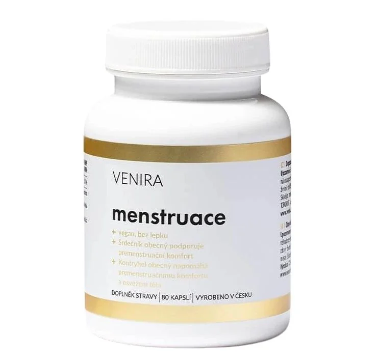 Venira Menstruace 40denní kúra 80 kapslí