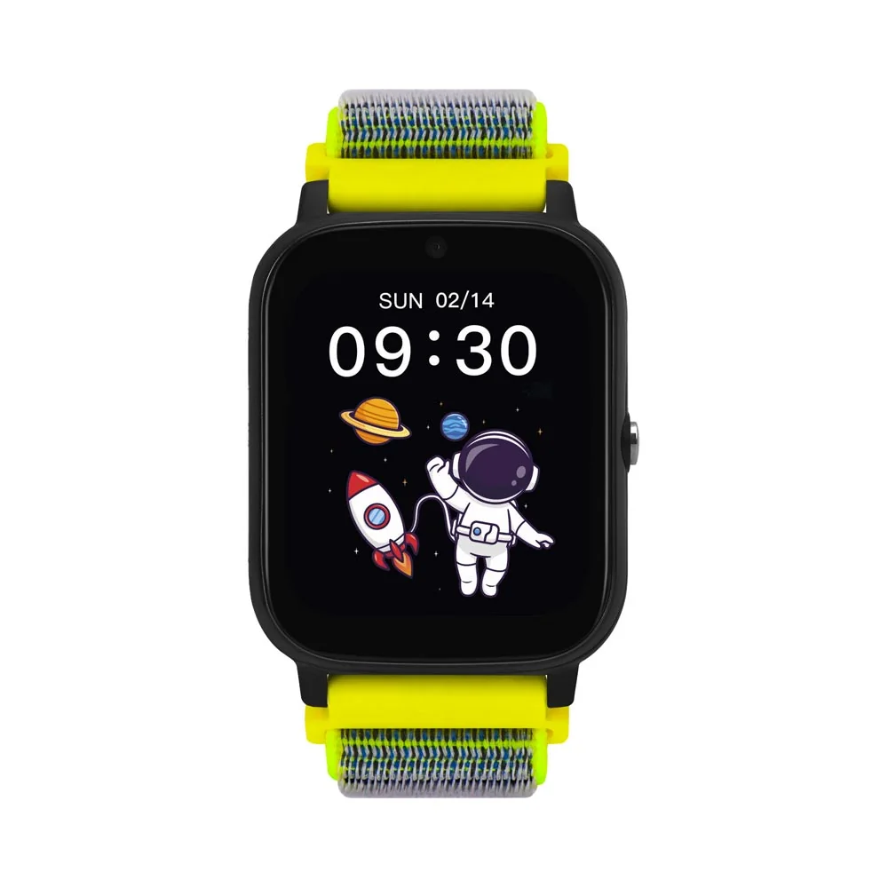 Garett Smartwatch Kids Tech 4G dětské chytré hodinky Green Velcro