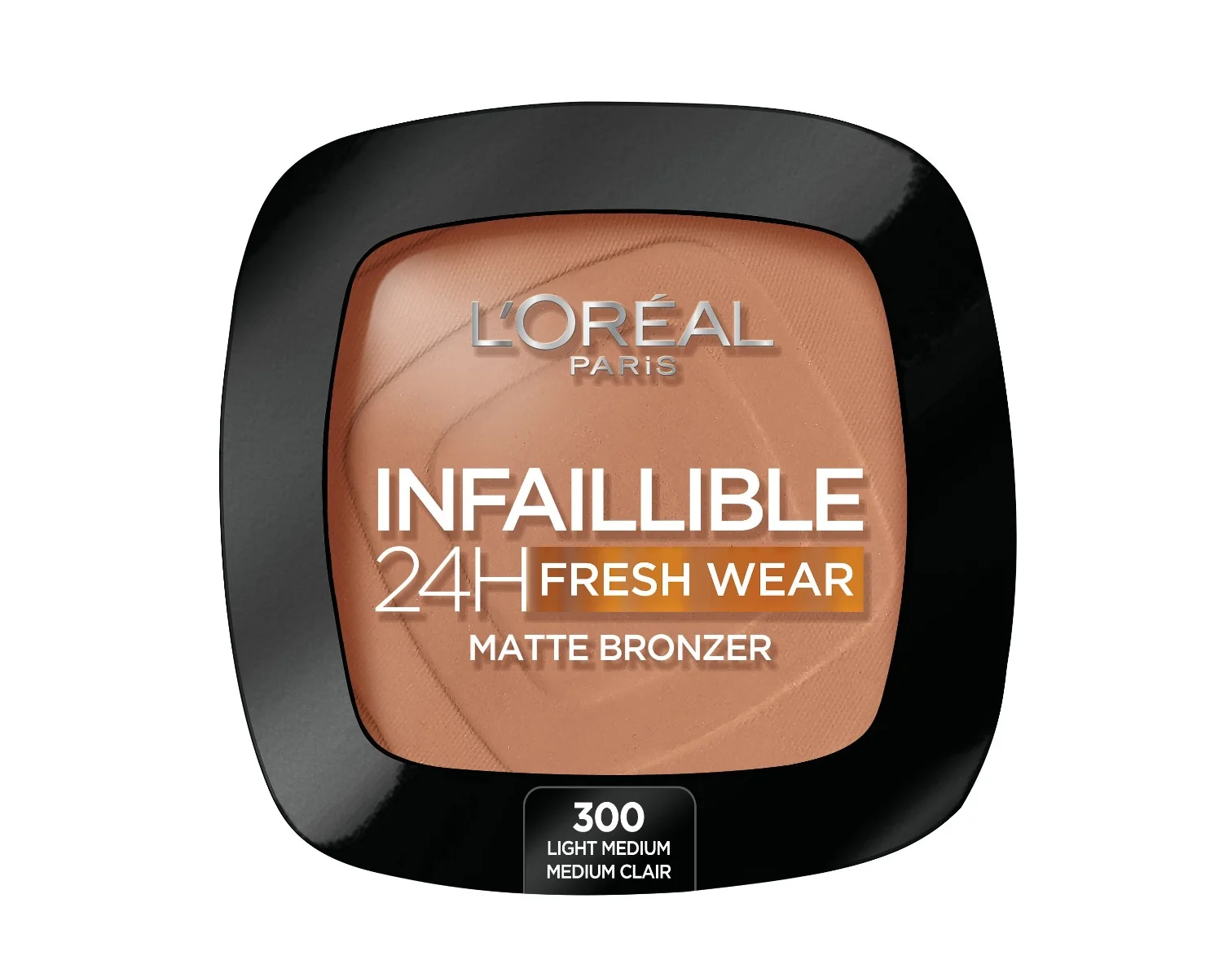 Loréal Paris Infaillible 24H Fresh Wear odstín 300 Light Medium jemně matný bronzer 9 g