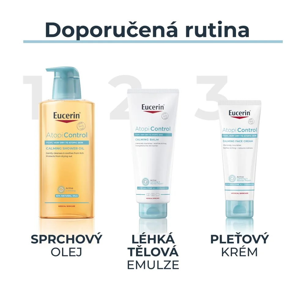 Eucerin AtopiControl Sprchový olej pro suchou pokožku 400 ml