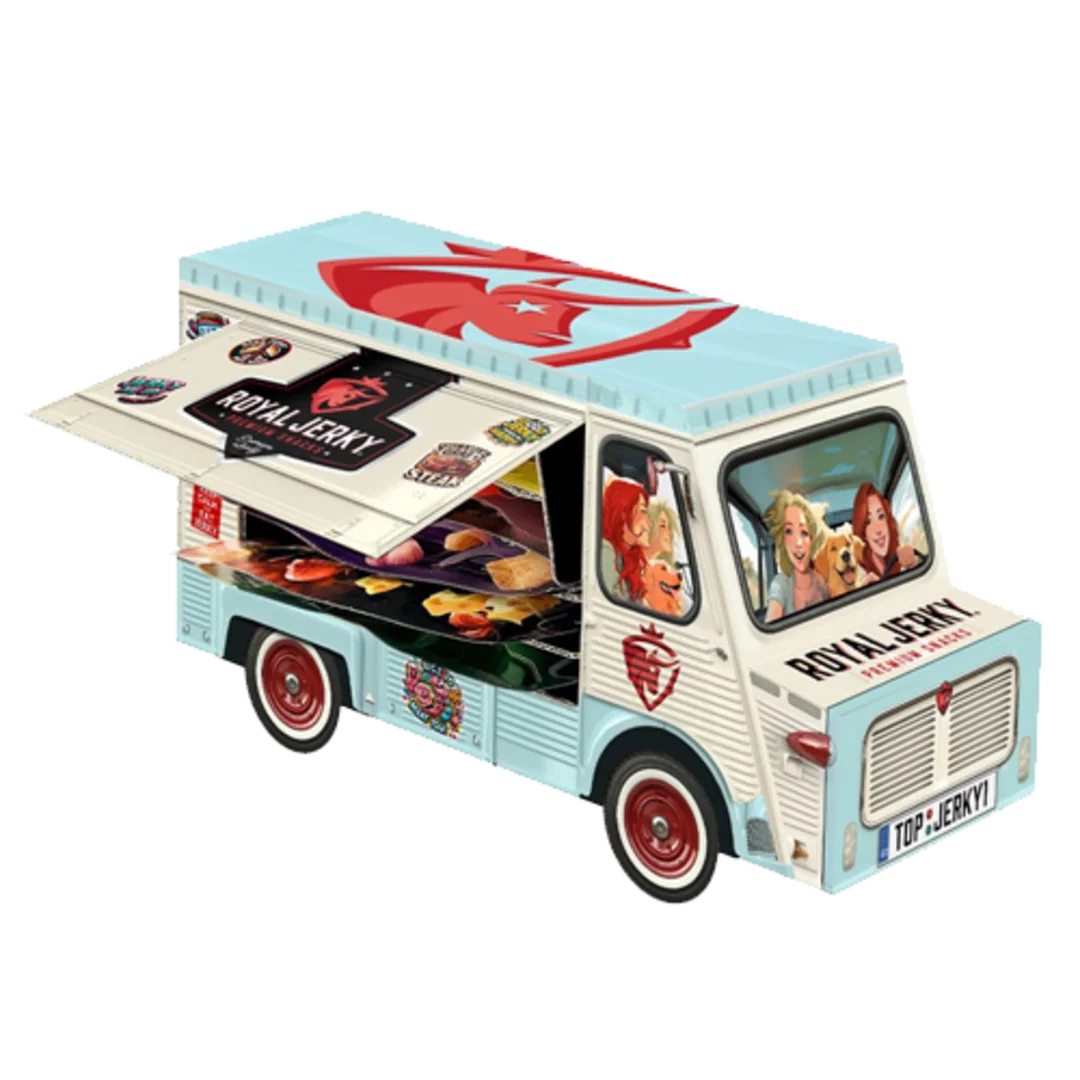 Royal Jerky Bestsellers FOOD TRUCK plný sušeného masa (7x jerky)