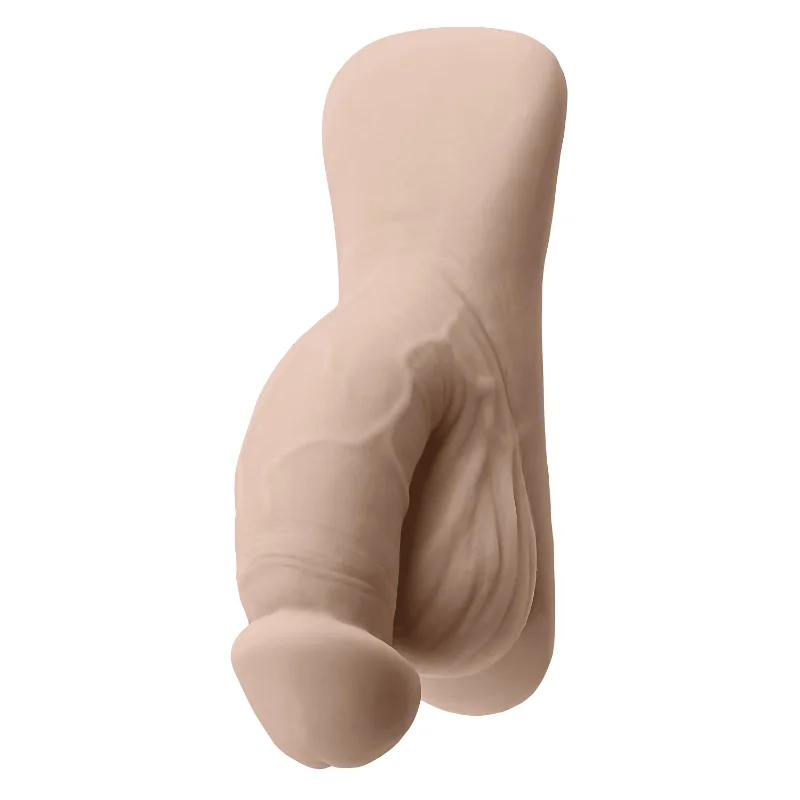 Gender X TPE packer Squishy Flesh 12 cm,  světle tělová