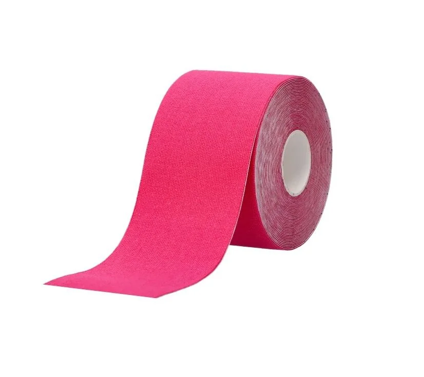 BronVit Sport Kinesio Tape classic 5 cm x 6 m tejpovací páska růžová