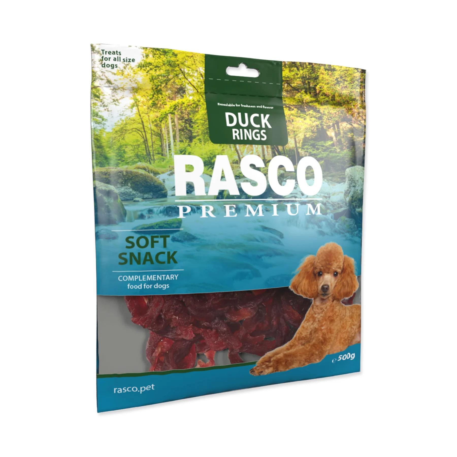 Rasco Premium Kachní kroužky 500 g