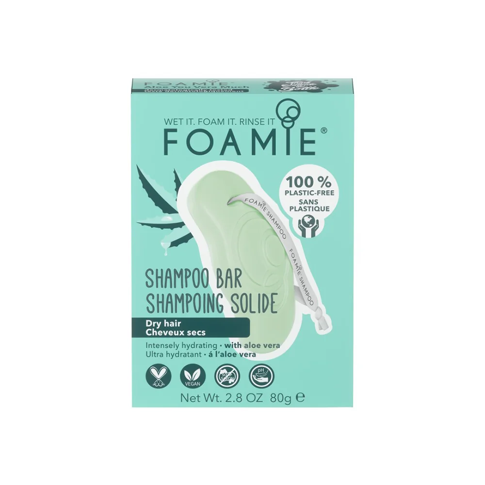 Foamie Shampoo Bar Aloe You Vera Much tuhý šampon 1 ks