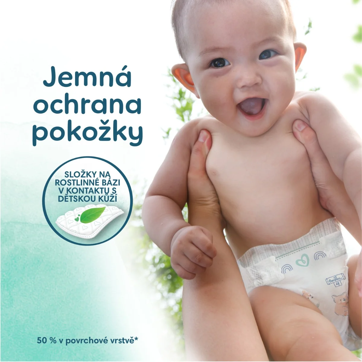 Pampers Harmonie Maxi Pack vel. 3 6–10 kg dětské pleny 87 ks