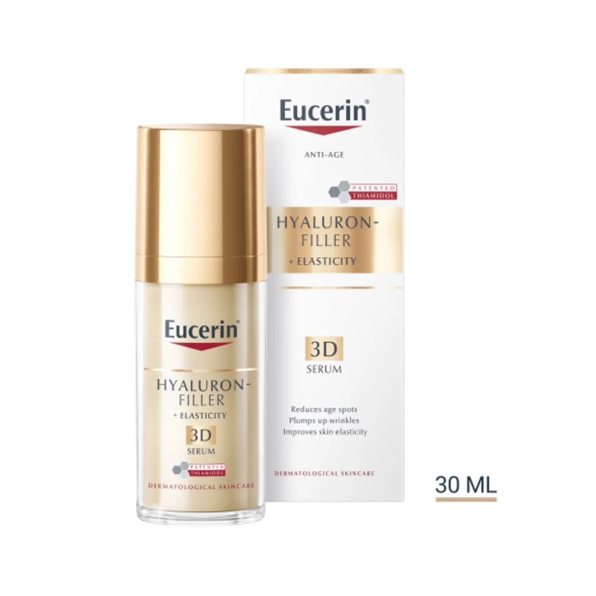 Eucerin Hyaluron-Filler + Elasticity 3D sérum proti vráskám 30 ml