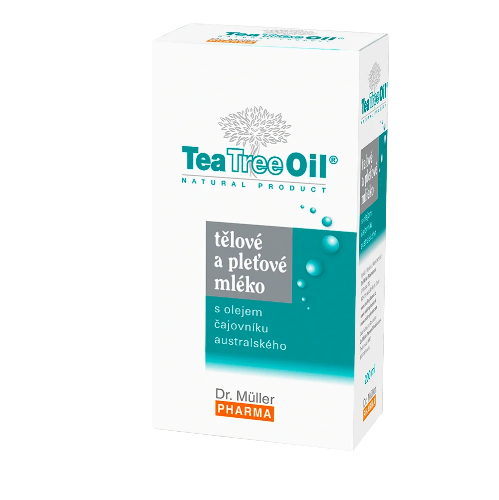 Dr. Müller Tea Tree Oil Tělové a pleťové mléko 200 ml