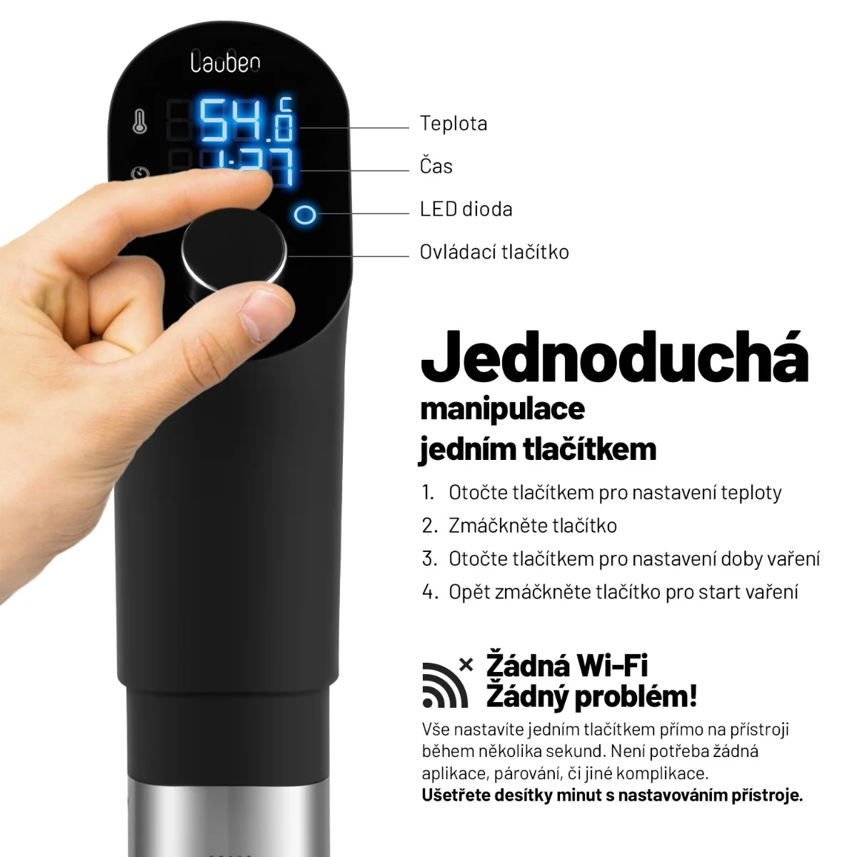 Lauben Sous Vide Stick SV01 vařič