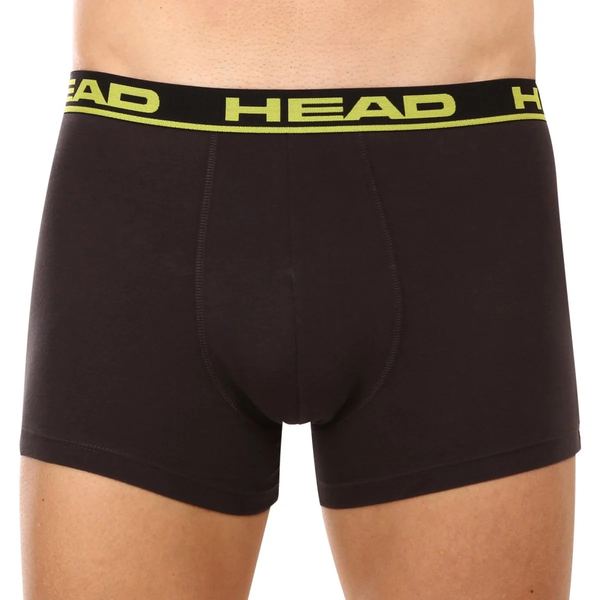 HEAD 2PACK pánské boxerky šedé (701202741 009) M 