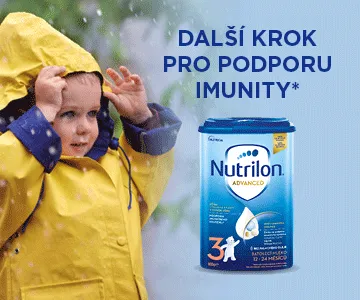 Nutrilon Advanced 3 - další krok pro podporu imunity*