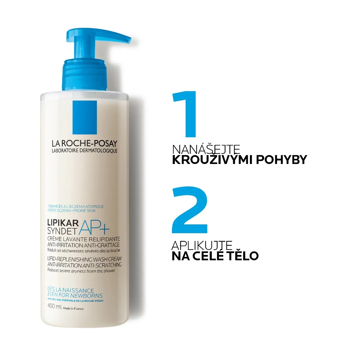 La Roche-Posay Lipikar syndet AP+ 400 ml