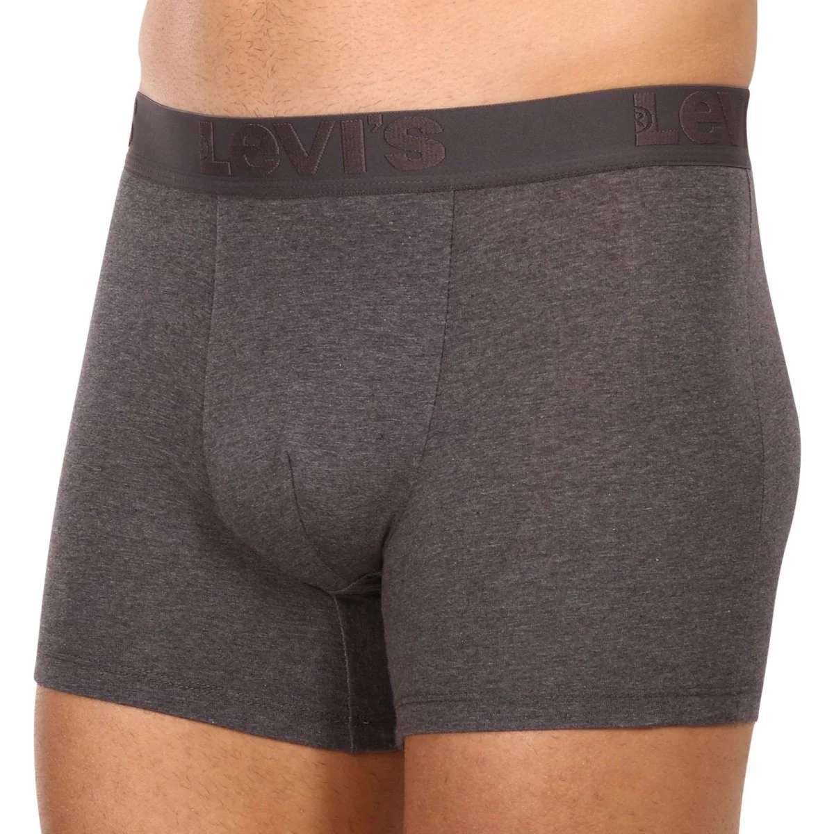 Levis 3PACK pánské boxerky šedé (905045001 007) M 