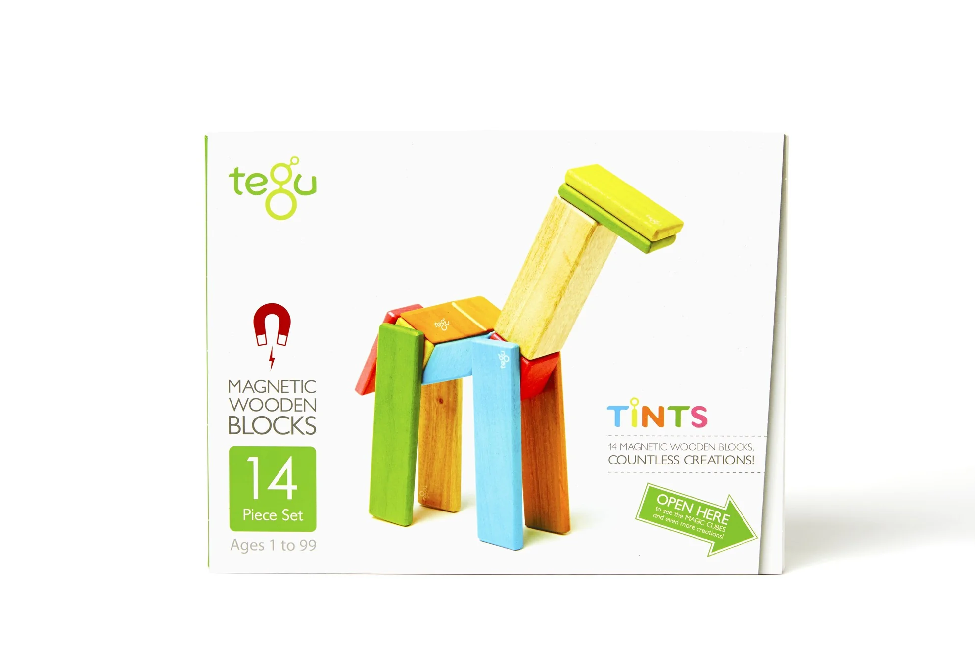 TEGU Magnetická stavebnice Tints - 14 dílů