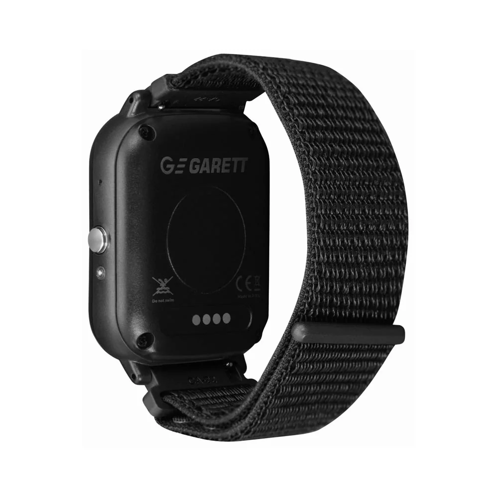 Garett Smartwatch Kids Tech 4G dětské chytré hodinky Black Velcro