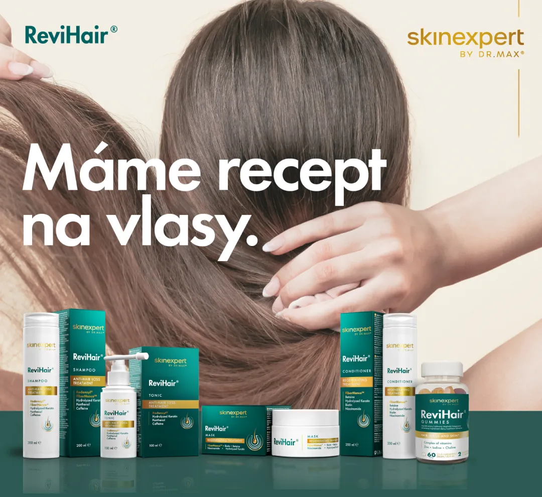 Skinexpert by Dr. Max Revihair. Máme recept na vlasy.