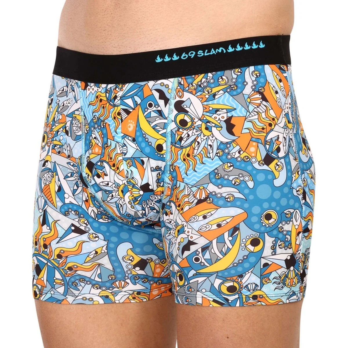 69SLAM Pánské boxerky fit exotic sea dylan (MBYEXS-PO) L 