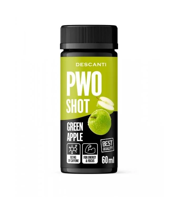 DESCANTI PWO Shot zelené jablko 60 ml