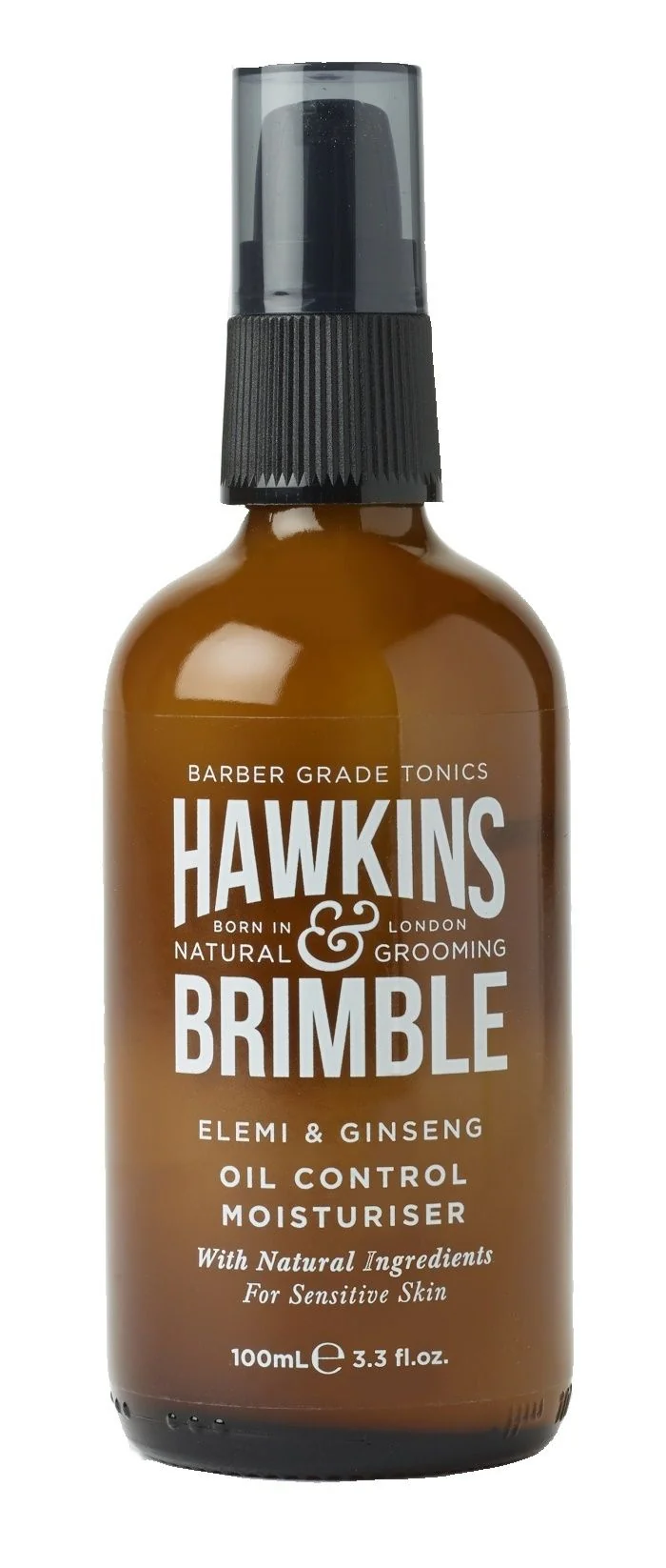 Hawkins & Brimble Pánský hydratační pleťový krém pro mastnou pleť 100 ml