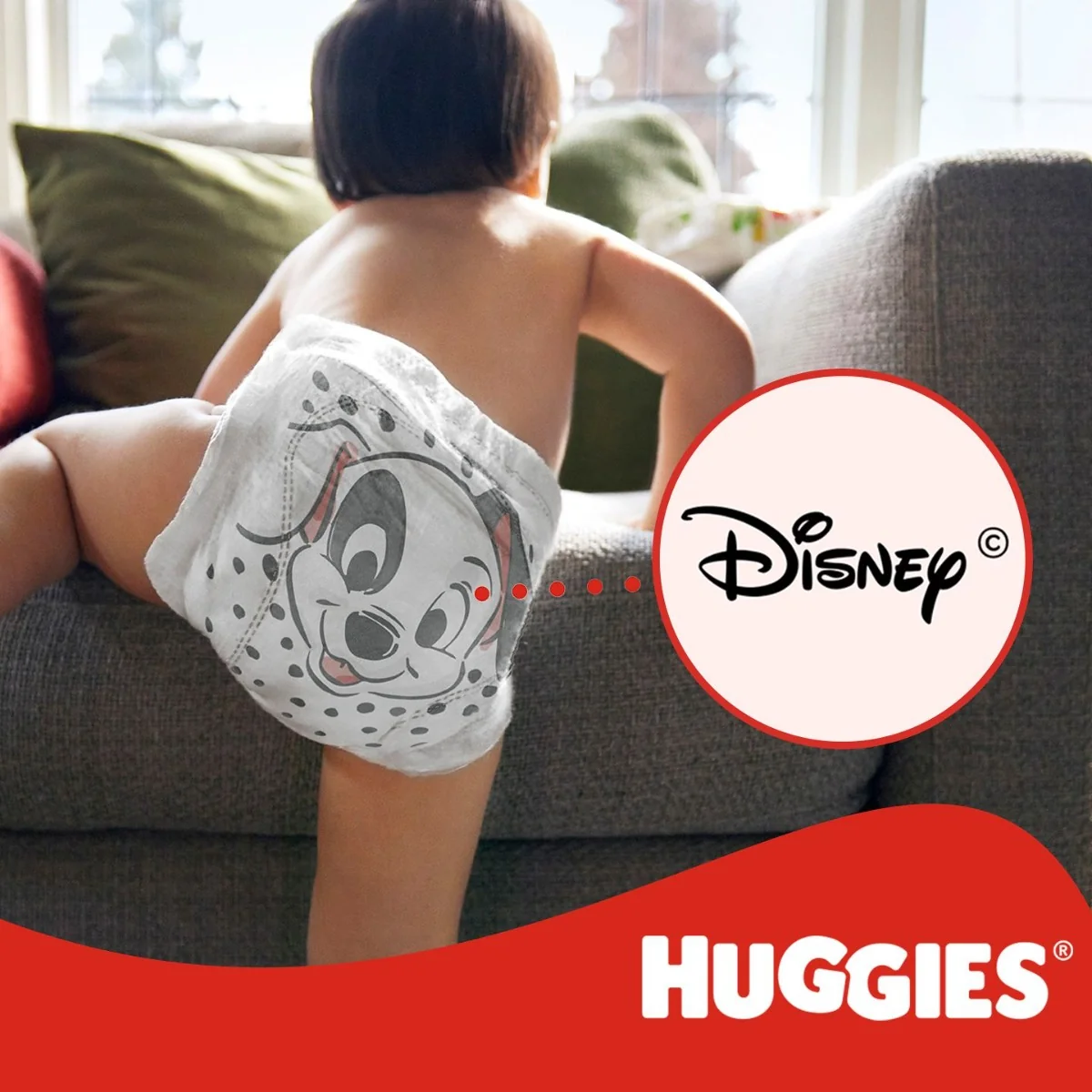 Huggies Little Movers 4 7-18 kg jednorázové plenky 50 ks