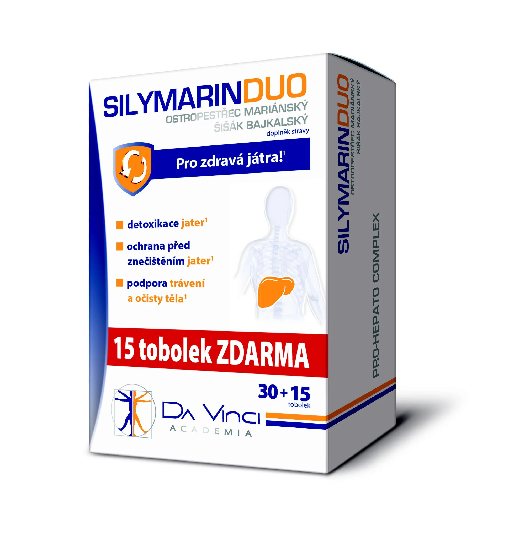 Da Vinci Academia Silymarin Duo 30+15 tobolek