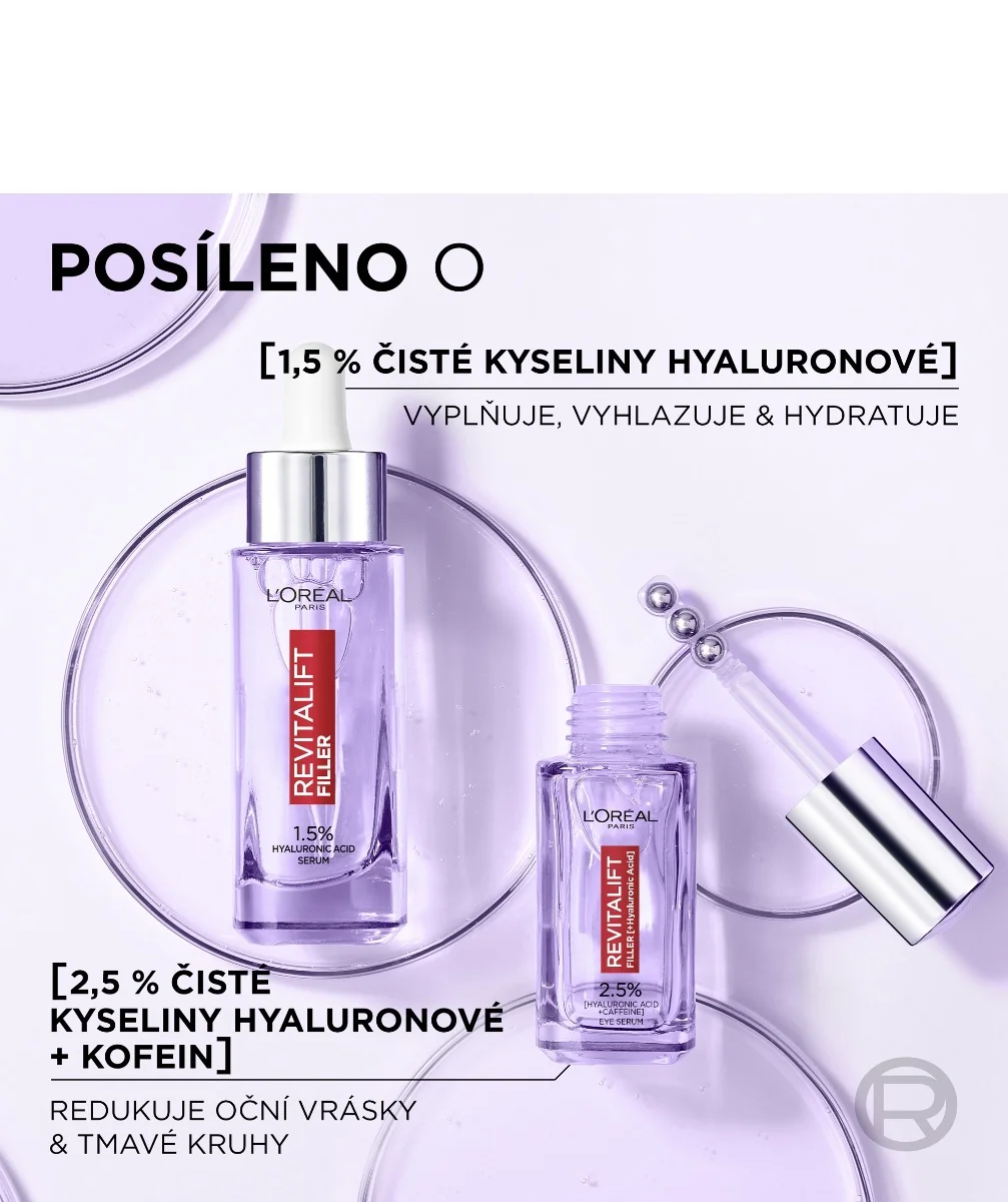 Loréal Paris Revitalift Filler oční sérum 20 ml