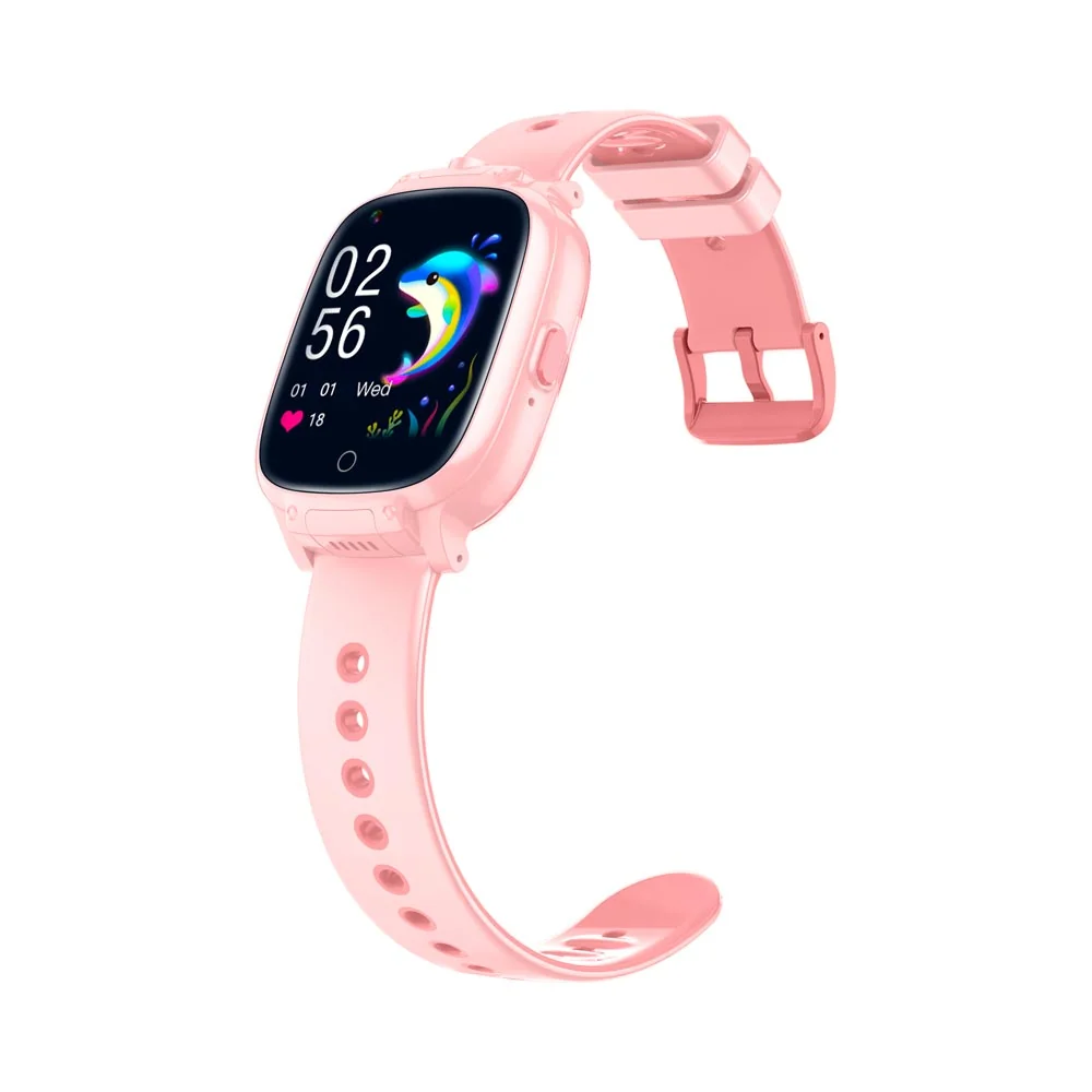 Garett Smartwatch Kids Twin 4G dětské chytré hodinky Pink