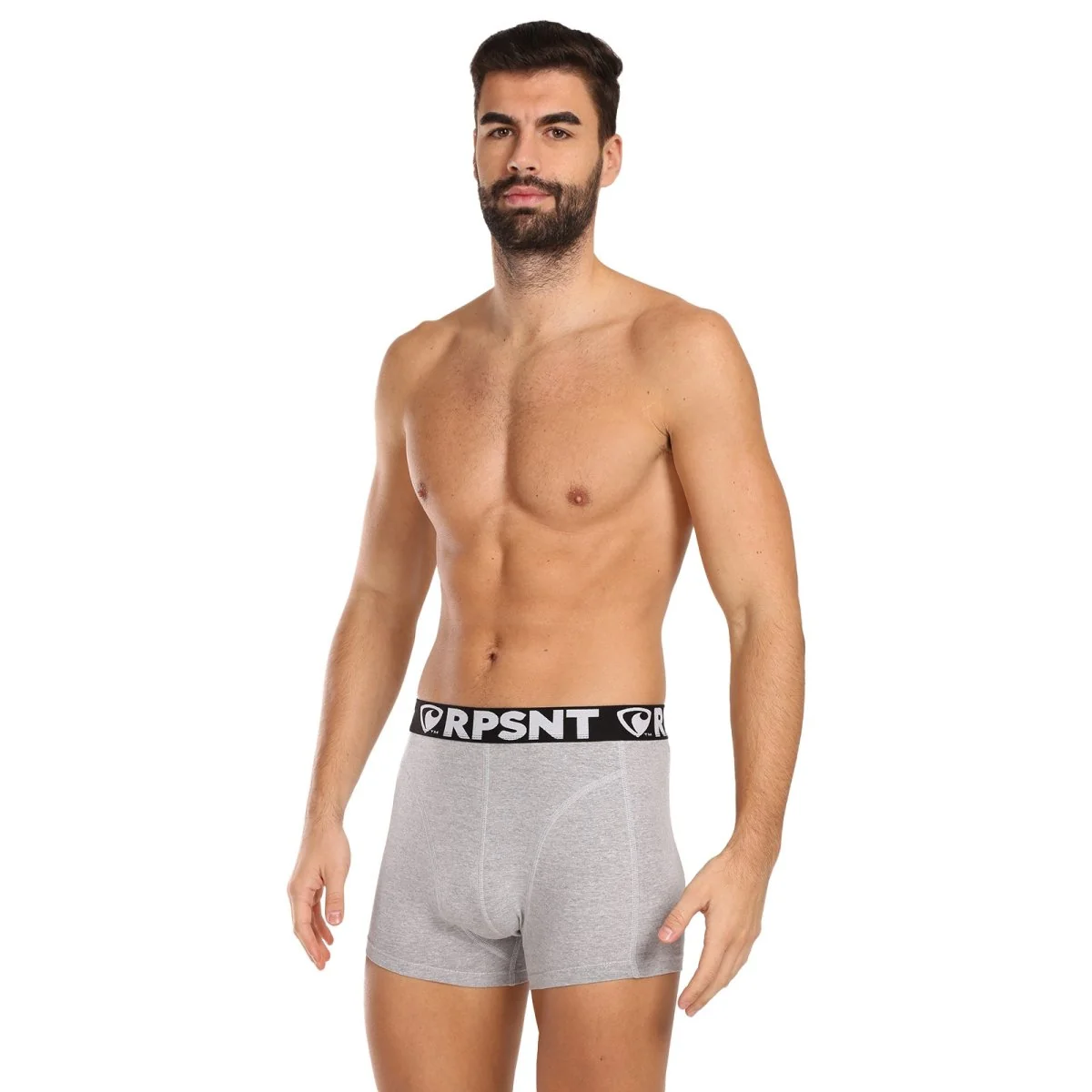 Represent Pánské boxerky Sport šedé (R3M-BOX-0404) XL 